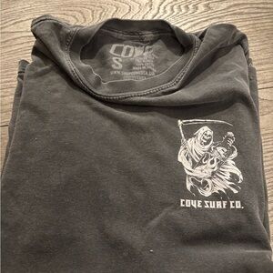 Cove Surf Co. Black Graphic T-Shirt